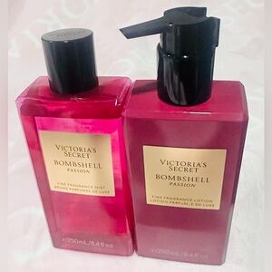 VICTORIA'S SECRET BOMBSHELL PASSION FRAGRANCES SET  - 8.4 OZ (2 pc. Set)
